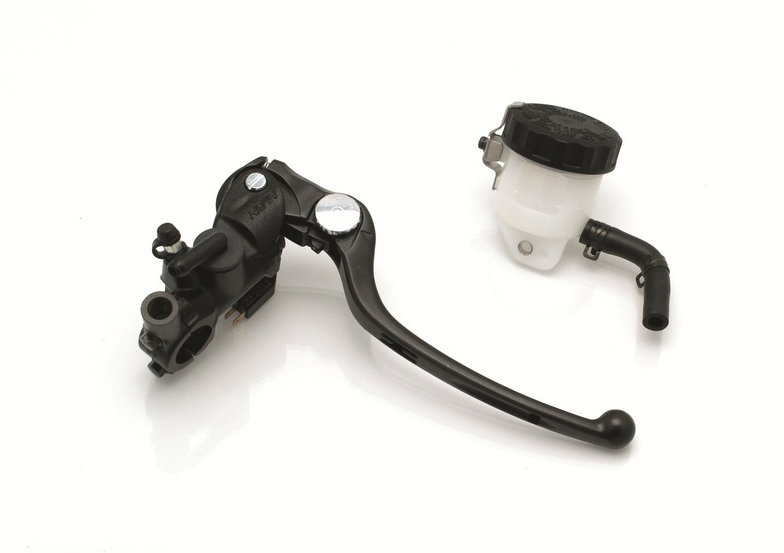 MAÎTRE-CYLINDRE RADIAL DE FREIN AVANT Ø19MM NOIR ET LEVIER NOIR NISSIN / RNBMT19-11