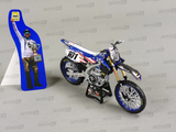 MINIATURE MOTOCROSS YAMAHA STAR RACING TEAM YZF450 N°101 NATION 2022 ELI TOMAC 1/12ÈME / RN085-58423