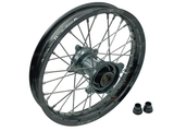 ROUE ARRIÈRE Ø16 GRANDE ROUE 85CC MOOSE RACING 16X1.85 POUR HUSQVARNA TC85-GASGAS MC85-KTM SX85 NOIR MOYEU GRIS TITANE / RMMR-18516-BKGY