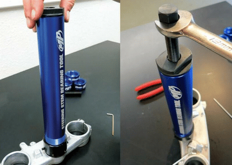 COFFRET POUR LE REMPLACEMENT DES ROULEMENTS DE COLONNE DE DIRECTION PERMET DE FAIRE L'INSERTION ET L'EXTRACTION DES ROULEMENTS MOTION PRO / RM08-0544