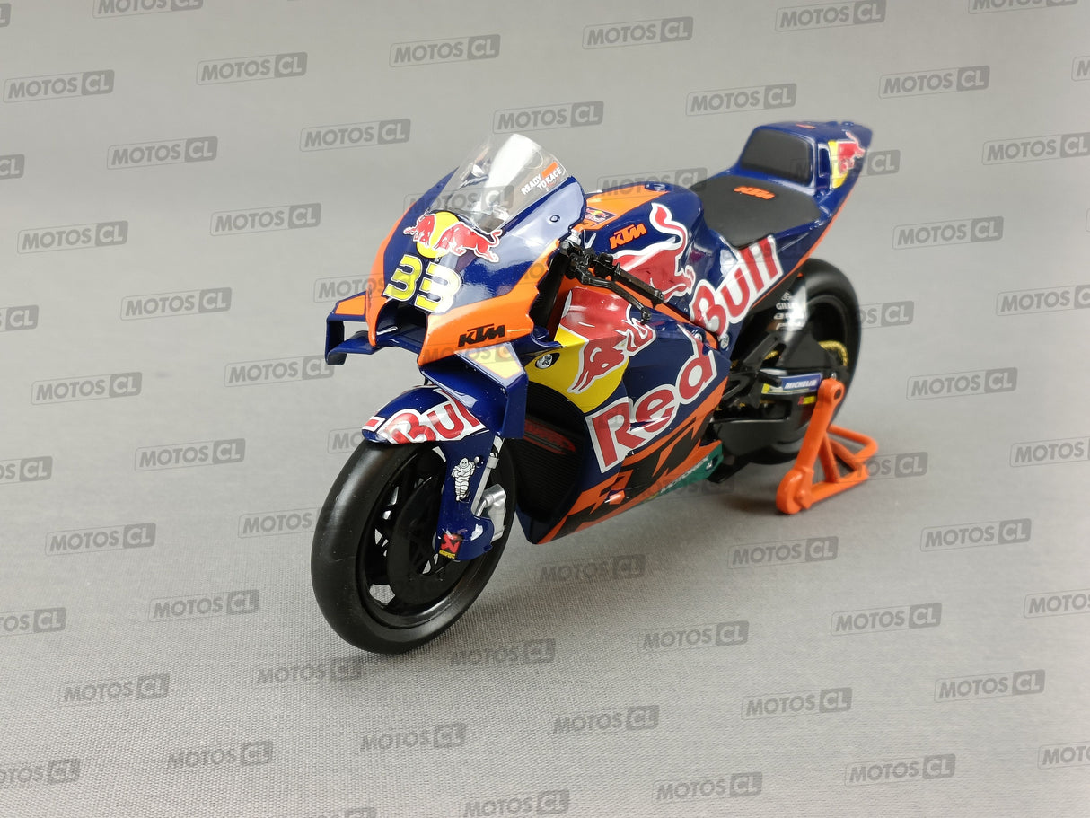 MINIATURE MOTO GP KTM RC16 N°33 BRAD BLINDER 1/12ÈME / RN085-58383