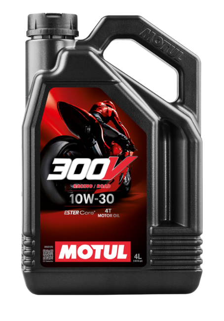 HUILE MOTUL 300V FACTORY LINE 4TPS 10W30 ROAD BIDON 4L / RM112548