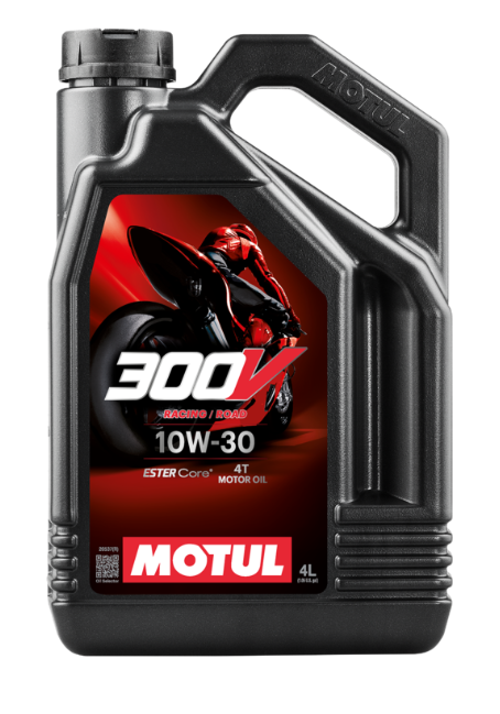 HUILE MOTUL 300V FACTORY LINE 4TPS 10W30 ROAD BIDON 4L / 112548