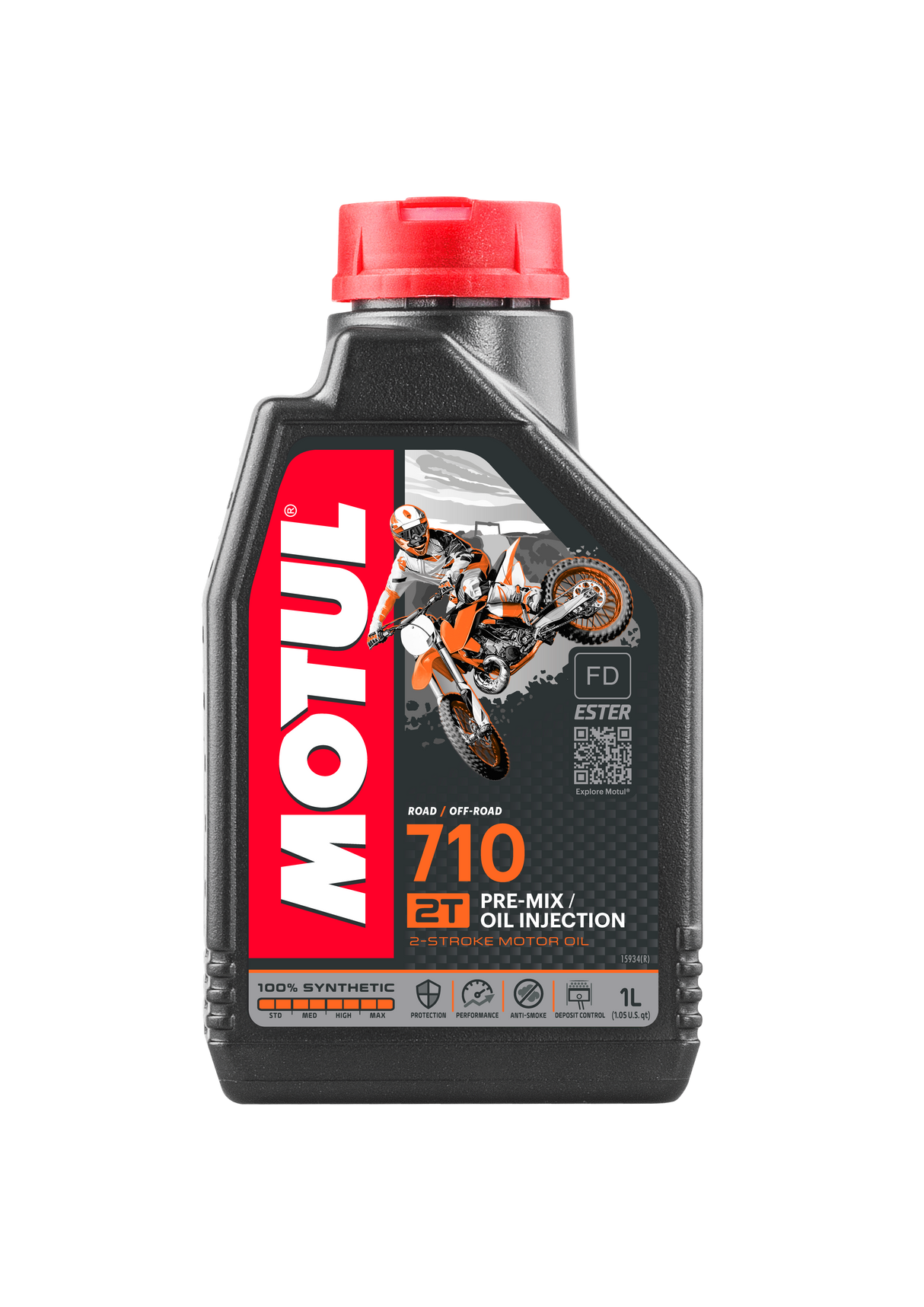 HUILE MOTUL 710 2T BIDON 1L / 104034