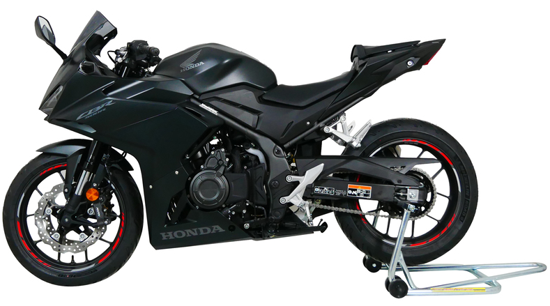 BULLE HONDA CBR500R 2019 À 2024 RACING HOMOLOGUÉ NOIR CLAIR MRA / RM4025066175949