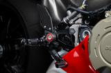 COMMANDES RECULÉES DUCATI V4 1100/S 2018 À 2024 ETV4 1100 R 2023 À 2025 GILLES TOOLING EN ALUMINIUM RÉGLABLES HOMOLOGUÉES / RGMUE2-DU01