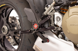 COMMANDES RECULÉES DUCATI STREETFIGHTER V4 1100/S 2020 À 2022 GILLES TOOLING EN ALUMINIUM RÉGLABLES HOMOLOGUÉES / RGMUE2-DU02-B