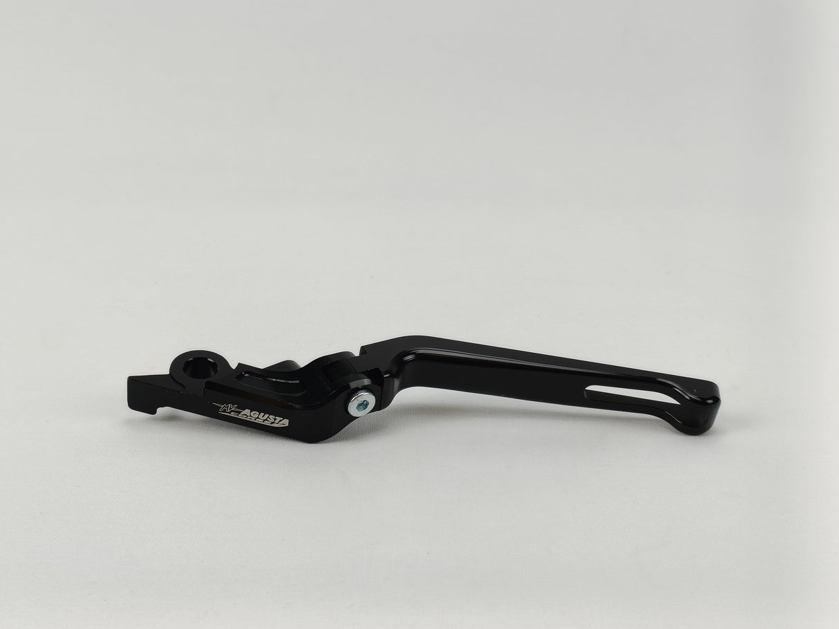LEVIER EMBRAYAGE ALU USINÉ REPLIABLE NOIR MV AGUSTA F4 ET B4 MV CORSE / SPLZA002BF
