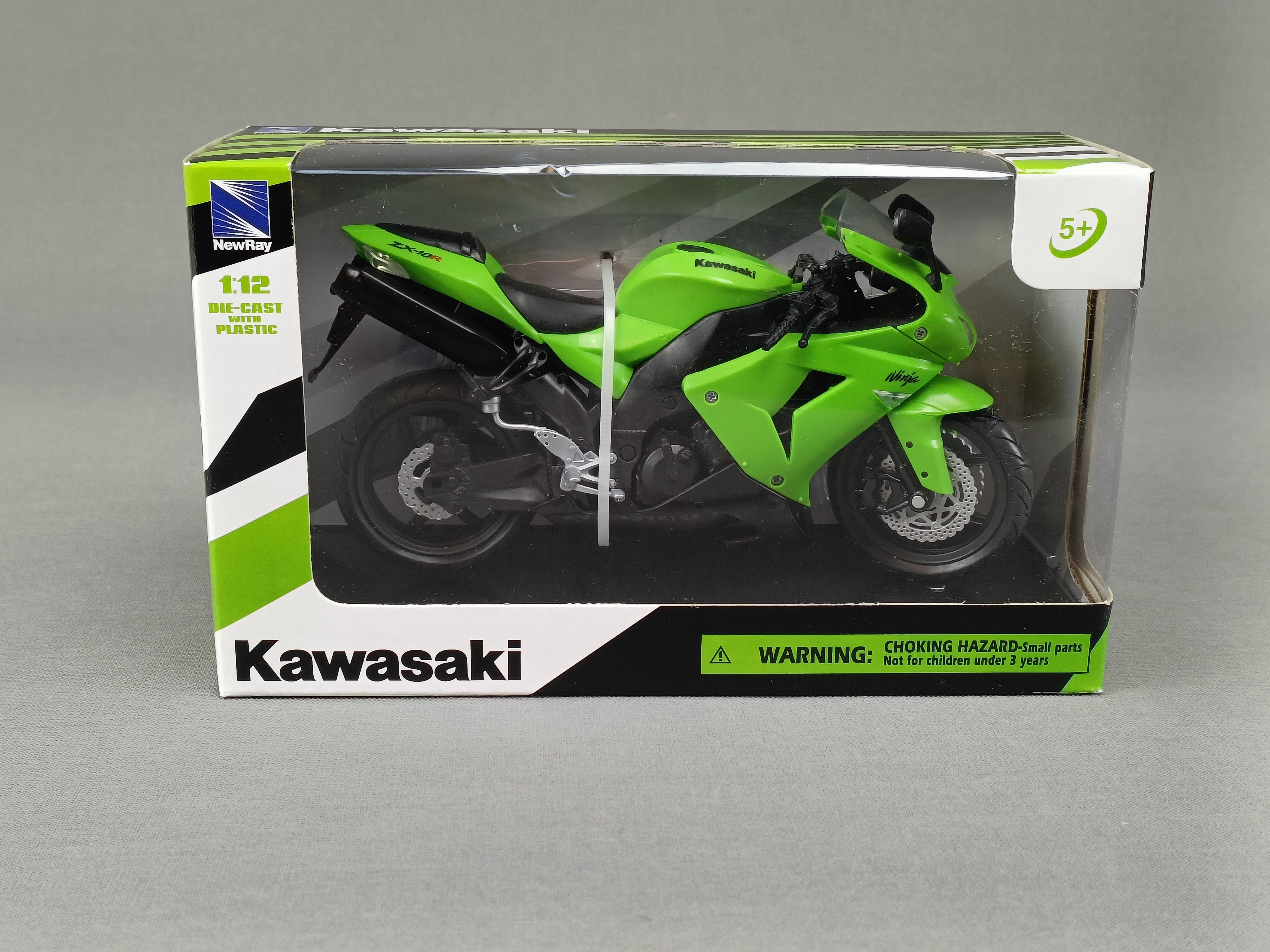 MINIATURE MOTO KAWASAKI ZX10R 1/12ÈME / RN085-42443 – Motos CL