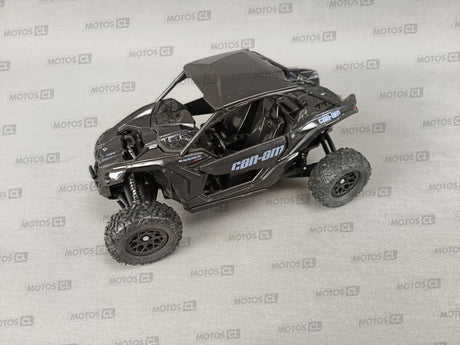 MINIATURE SSV CAN AM MAVERICK X3 X RC TURBO NOIR 1/18ÈME / RN085-58194