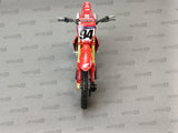 MINIATURE MOTOCROSS HONDA HRC 450CRF-R N°94 KEN ROCZEN 1/12ÈME / RN085-58263