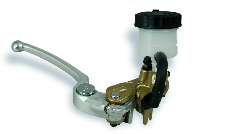 MAÎTRE-CYLINDRE RADIAL DE FREIN AVANT Ø19MM OR ET LEVIER ALU NISSIN / RNBMT19-30