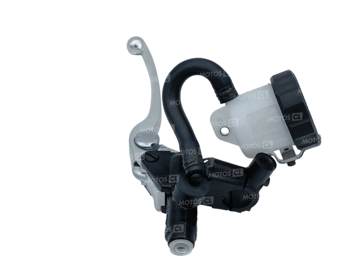 MAÎTRE-CYLINDRE SPORT DE FREIN AVANT AXIAL Ø15,87MM NOIR ET LEVIER ALU NISSIN / RNADFM-1001-0SR-S