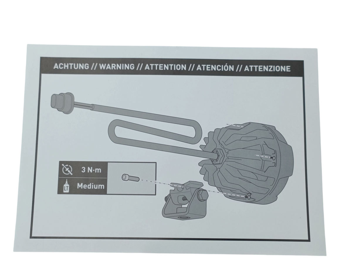 FEUX ADDITIONNELS LED ANTIBROUILLARD SW-MOTECH EVO HOMOLOGUÉ / RSNSW0049010001