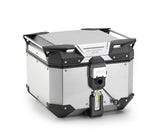 TOP CASE GIVI TREKKER OUTBACK EVO 42 EN ALUMINIUM ANODISÉ SMART SECURITY LOCK MONOKEY/ RGOBKEV42AA