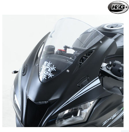 OBTURATEURS DE RÉTROVISEURS KAWASAKI ZX-10R ET ZX-10RR R&G RACING NOIR / RRMBP0024BK