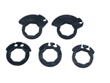 POIGNÉES ODI EMIG V2 RÉVOLUTION LOCK-ON PICOTS MX LONGUEUR 125MM BLANC-ROUGE-BLEU EXTRÉMITÉS ALUMINIUM / ROH36EPRWU