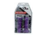 POIGNÉES ODI EMIG V2 LOCK-ON SEMI-GAUFRÉ MX LONGUEUR 125MM VIOLET / ROH36HWPR