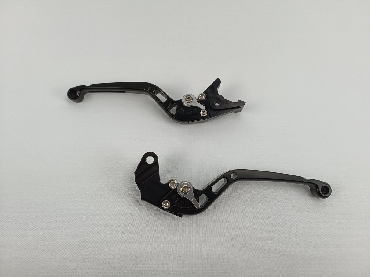 LEVIERS ALU TAILLÉ MASSE RÉGLABLES NOIR MOLETTE ALU 600GSR 750GSR 600-750-1000GSXR GLADIUS DL650 TL1000S SUZUKI V PARTS / 1067127