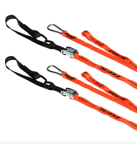 SANGLES TRANSPORT RFX NOIR-VERTE FLUO / NOIR-ROUGE / NOIR-GRISE / NOIR-BLEU / NOIR-ORANGE