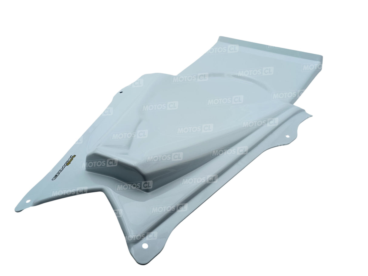 PASSAGE DE ROUE ET SUPPORT DE PLAQUE SUZUKI GSXR1000 2003 À 2004 BLANC OJW ERMAX / RE770412054