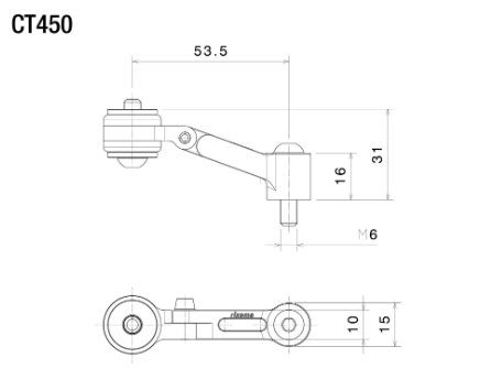 KIT DE MONTAGE RESERVOIR FLUIDE RIZOMA / RRCT450B