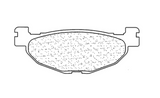 PLAQUETTES DE FREIN ARRIÈRE CL BRAKES MÉTAL FRITTÉ MAXI SCOOTER 400 MAJESTY 2004 À 2011 ET ABS 2007 À 2011 T-MAX500 2004 À 2011 ET ABS 2005 À 2011 YAMAHA / RC3075MSC