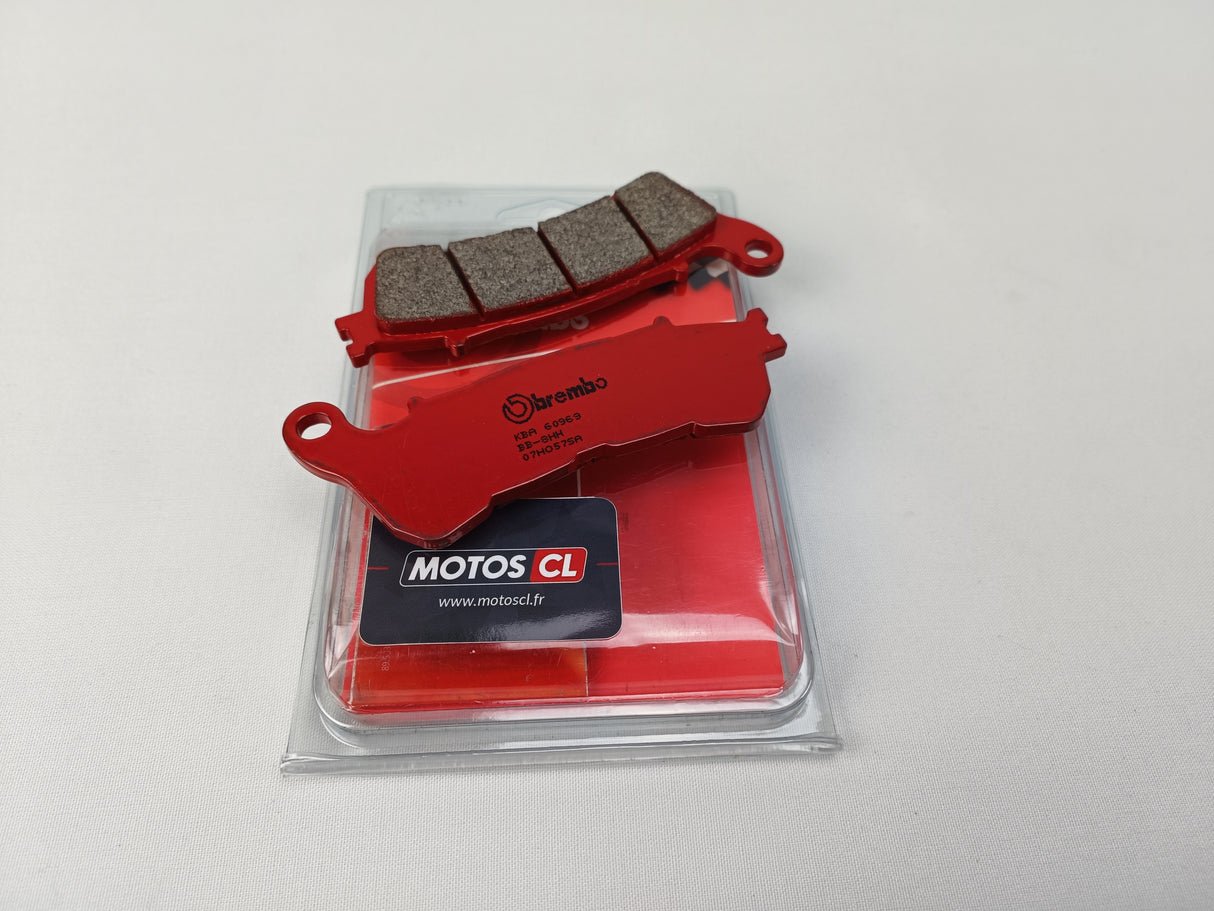 PLAQUETTES DE FREIN AVANT BREMBO ROUTE SA MÉTAL FRITTÉ HONDA SUZUKI / 07BB57SA