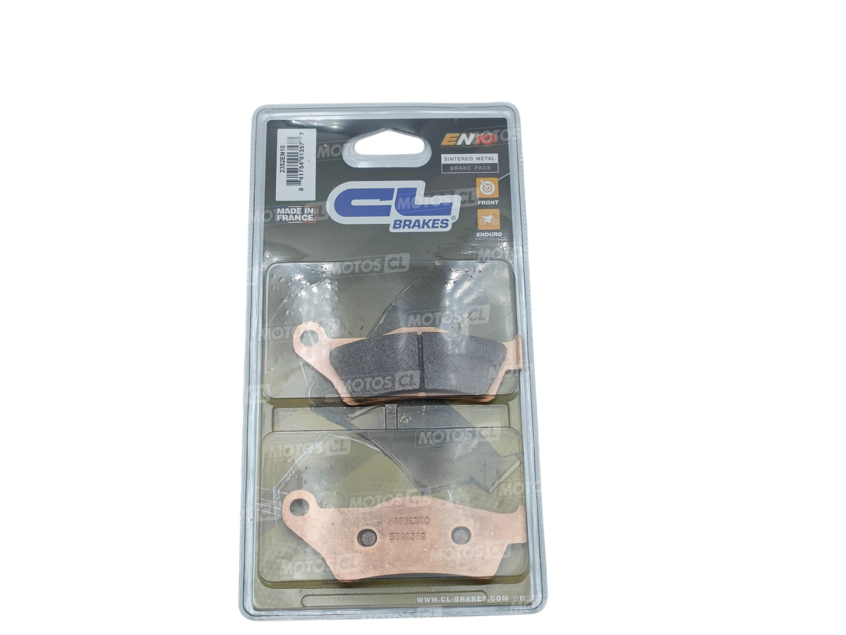 PLAQUETTES DE FREIN AVANT CL BRAKES MÉTAL FRITTÉ OFF ROAD APRILIA-BMW-GASGAS-HUSABERG-KTM-SHERCO-TM RACING-TRIUMPH / RC2352EN10