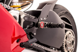 COMMANDES RECULÉES DUCATI V4 1100/S 2018 À 2024 ETV4 1100 R 2023 À 2025 GILLES TOOLING EN ALUMINIUM RÉGLABLES HOMOLOGUÉES / RGMUE2-DU01