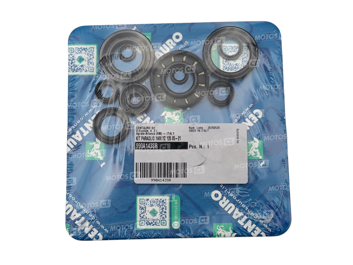 POCHETTE DE JOINTS SPYS BAS MOTEUR CENTAURO POUR FANTIC XX125 2021 À 2026-XE125 2021 À 2024 ET YAMAHA YZ125 2005 À 2026 / RC990A143SR