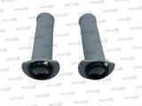 POIGNÉES ODI RUFFIAN 2.1 LOCK-ON DIAMETRE 22MM LONGUEUR 125MM GRISE POUR QUAD-JETSKI-VÉLO-TROTINETTE / ROJ33RFG-B