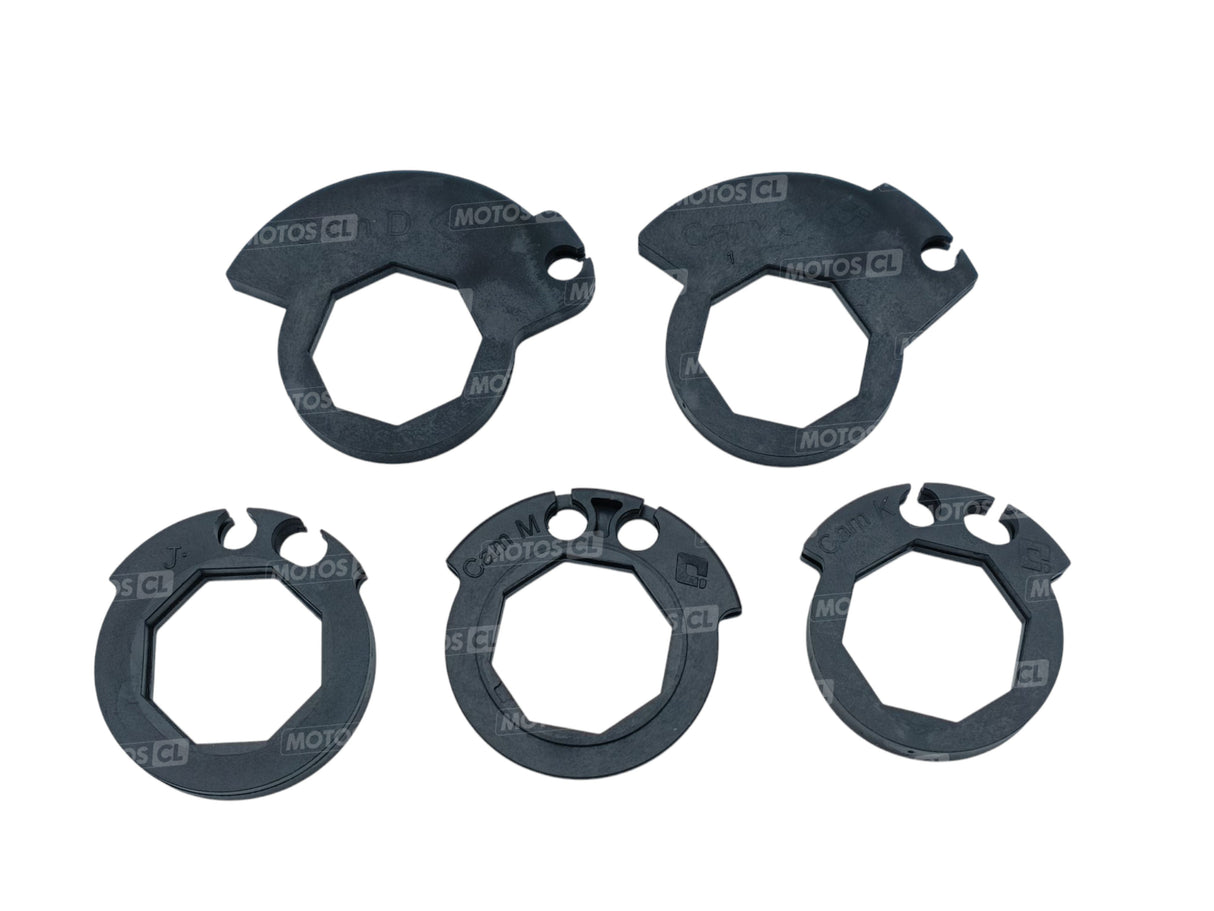 POIGNÉES ODI EMIG V2 LOCK-ON SEMI-GAUFRÉ MX LONGUEUR 125MM VIOLET / ROH36HWPR