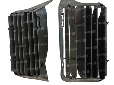 CACHES RADIATEUR HONDA CRF250R 2022 À 2025-CRF250R WE 2025-CRF250RX ENDURO 2022 À 2025-CRF450R 2021 À 2025-CRF450R WE 2025-CRF450RX ENDURO 2021 À 2025 POLISPORT / RP8476100001