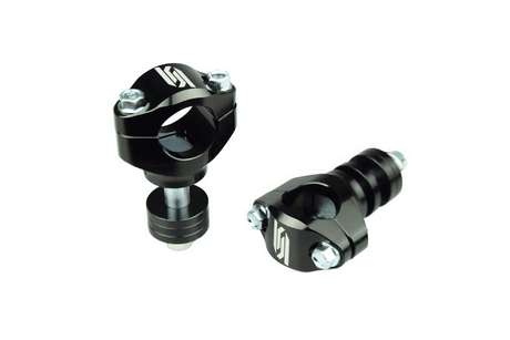 TÉ DE FOURCHE SCAR OFFSET 22MM EN ALUMINIUM ANODISÉ ROUGE HONDA CRF250R 2022 À 2025-CRF250RX ENDURO 2019 À 2025-CRF450R 2021 À 2025-CRF450RX ENDURO 2021 À 2025 / RSS2421