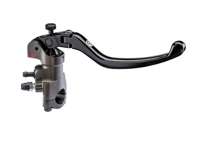 MAÎTRE-CYLINDRE RADIAL DE FREIN AVANT BREMBO UPGRADE TAILLÉ MASSE PR19X18 AVEC LEVIER LONG ARTICULÉ / RBXR01171