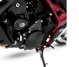 TAMPONS DE PROTECTION HONDA CB750 HORNET 2023 À 2024 AÉRO R&G RACING / RRCP0550BL