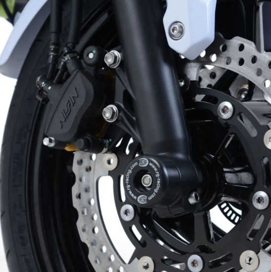 PROTECTION DE FOURCHE KAWASAKI Z650 ET NINJA650 2017 À 2024-Z650RS 2021 À 2024 R&G RACING / RRFP0192BK