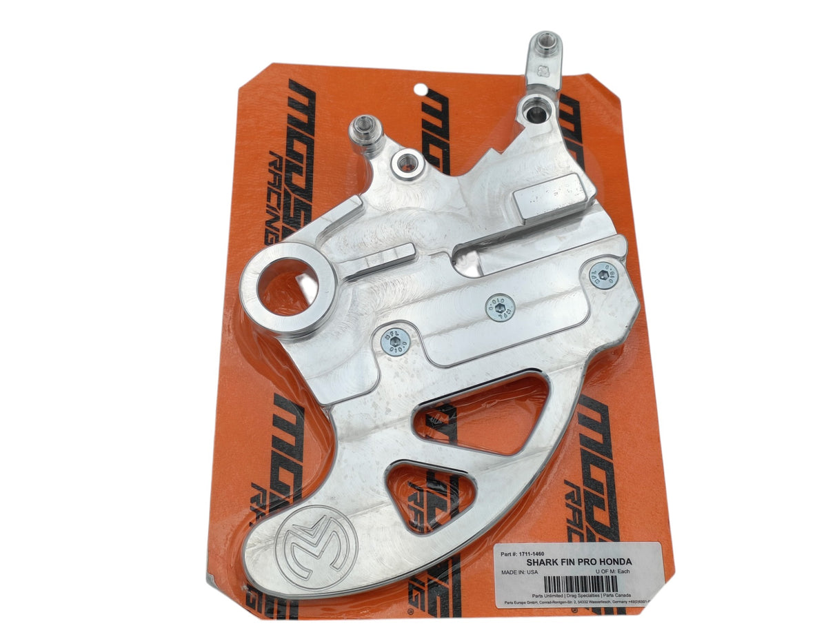 PROTECTION DISQUE DE FREIN ARRIÈRE ET PATTE SUPPORT ÉTRIER EN ALUMINIUM HONDA CRF250R-CRF250R WE-CRF250RX ENDURO-CRF450R-CRF450R WE-CRF450L-CRF450RL-CRF450RX ENDURO MOOSE RACING OFFROAD / RM1711-1460