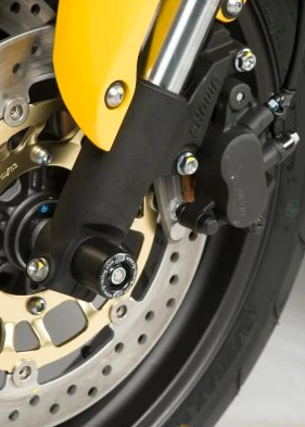 PROTECTION BAS DE FOURCHE HONDA HORNET 600 2005 À 2013-HORNET 900 2002 À 2007-CBR600F 2011 À 2012-CBR600RR 2013 À 2014 R&G RACING / RRFP0066BK