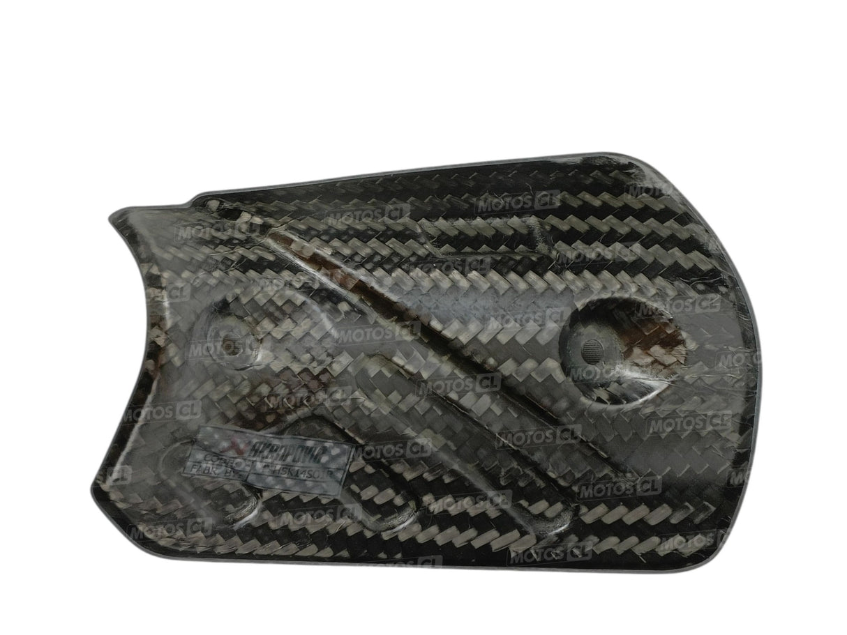 PARE CHALEUR AKRAPOVIC CARBONE KAWASAKI ZZR1400 DROIT 2012 A 2024 /  RAP-HSK14SO1R