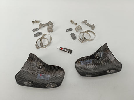 KIT PARE CHALEUR AKRAPOVIC CARBONE KAWASAKI Z1000 2014 A 2020 / P-HSK10R5