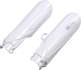 PROTECTIONS TUBES DE FOURCHE UFO POUR YAMAHA 65YZ 2018 À 2026 COULEUR BLANC / RUYA04870-046