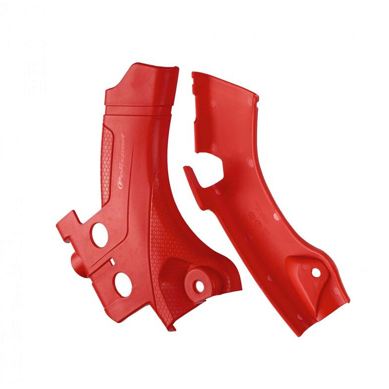 PROTECTIONS DE CADRE HONDA CRF250R 2022 À 2025-CRF250R WE 2025 -CRF450R 2021 À 2025-CRF450R WE 2025 COULEUR ROUGE POLISPORT / RP8478400002