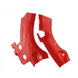 PROTECTIONS DE CADRE HONDA CRF250R 2022 À 2025-CRF250R WE 2025 -CRF450R 2021 À 2025-CRF450R WE 2025 COULEUR ROUGE POLISPORT / RP8478400002