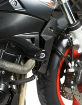 TAMPONS DE PROTECTION SUZUKI GSR 600 2006 À 2010 AÉRO R&G RACING / RRCP0284BL