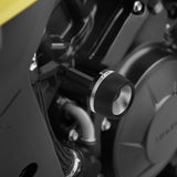 KIT PATINS PROTECTION RIZOMA AVEC BAGUES NOIR OU GRISE HONDA CB750 HORNET 2023 À 2025 / RRPM121B RRPM121A