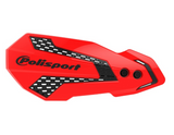 PROTEGE-MAINS POLISPORT MX FLOW ROUGE-NOIR CRF250R CRF250RX CRF450R CRF450RX 2021 À 2025 HONDA / 8308200023