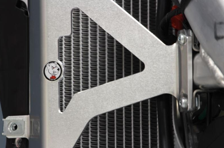 PROTECTIONS DE RADIATEUR HONDA CRF250R 2022 À 2024 ET CRF450R 2021 À 2024 EN ALUMINIUM AXP RACING / RAAX1598