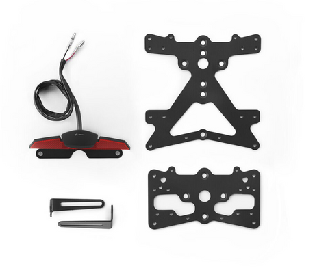 SUPPORT DE PLAQUE YAMAHA YZF R7 2021 À 2024 HOMOLOGUÉ RIZOMA / RRPT233B